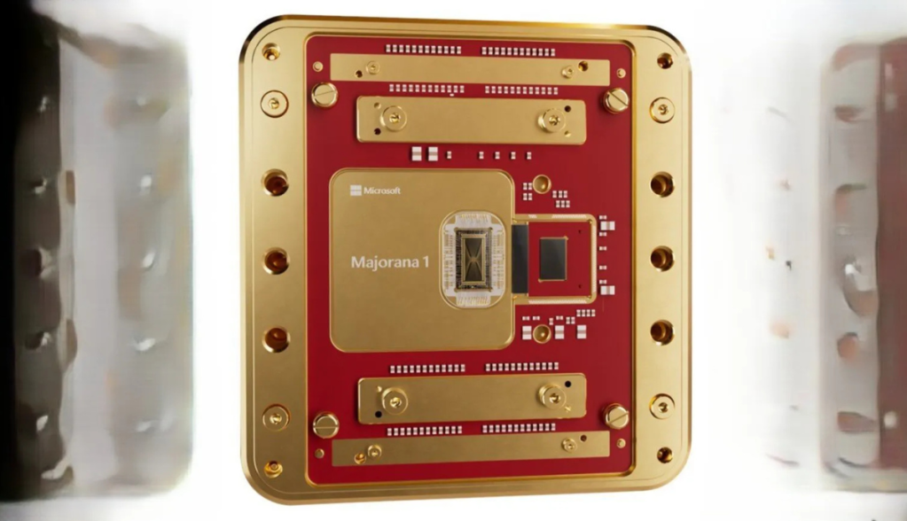 Microsoft revela chip quântico alimentado por um “novo estado da matéria”