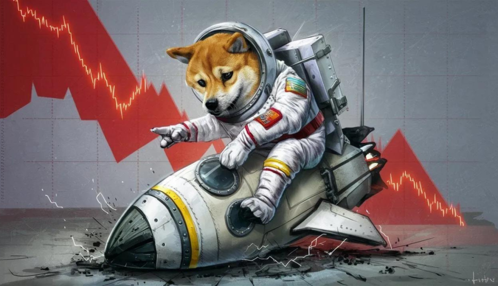 Dogecoin cai próximo à mínima de 2025, enquanto o Bitcoin desliza abaixo de US$ 95 mil