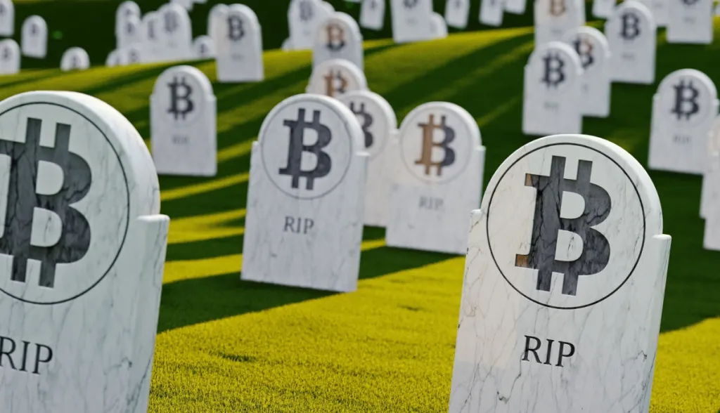 Bitcoin já foi considerado “morto” 431 vezes, revela lista
