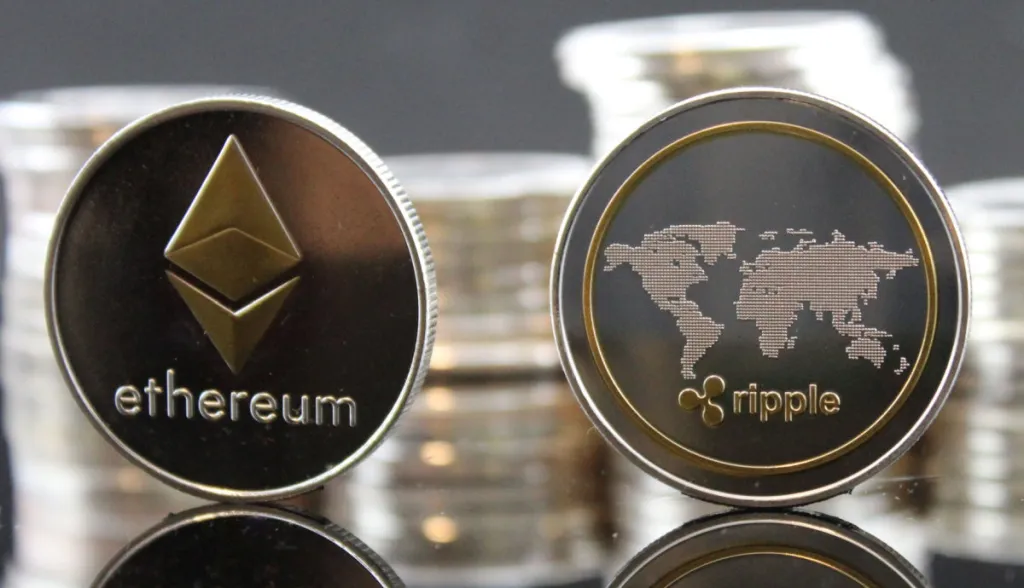 XRP e Ethereum saltam 5% e lideram recuperação do mercado de criptomoedas