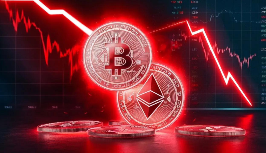 Bitcoin, Ethereum e XRP despencam à medida que as expectativas de corte de juros diminuem